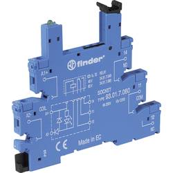 Finder 93.01.7.024 patice pro relé S úchytným třmenem , s LED diodou, S EMV odrušením , Finder řada 34, Finder 34.51.7.024.0010, Finder 34.51.7.024.5010,
