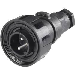 Bulgin PX0736/P kulatý faston zástrčka, rovná Série konektoru: PX07 Počet kontaktů: 2 1 ks