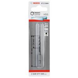 Bosch Accessories 2608577045 2608577045 kovový spirálový vrták 2 mm Celková délka 60 mm DIN 338 1 ks