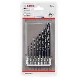 Bosch Accessories 2608577139 sada spirálových vrtáku do kovu 2 mm, 3 mm, 4 mm, 5 mm, 6 mm, 7 mm, 8 mm, 10 mm šestihran 8 ks