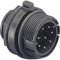Bulgin PX0805 kulatý faston zástrčka, vestavná Série konektoru: PX08 1 ks