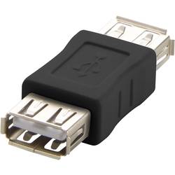 adaptér USB 2.0 Renkforce [1x USB 2.0 zásuvka A - 1x USB 2.0 zásuvka A], černá