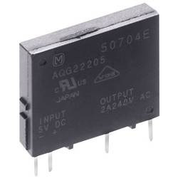 Panasonic polovodičové relé AQG22124 2 A Spínací napětí (max.): 264 V/AC spínání při nulovém napětí 1 ks