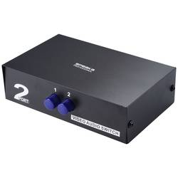 SpeaKa Professional SP-11175216 2 porty kompozitní přepínač s audio porty