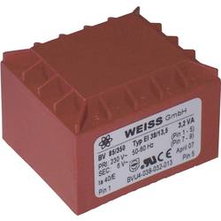 Weiss Elektrotechnik 85/355 transformátor do DPS 1 x 230 V 1 x 24 V/AC 3.20 VA 133 mA
