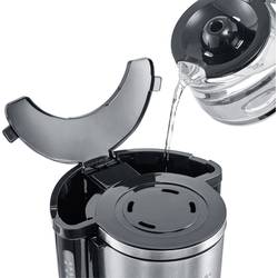 Severin KA 4845 TYPE SWITCH kávovar nerezová ocel, černá připraví šálků najednou=8 termoska