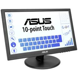 Asus VT168HR Touch dotykový monitor Energetická třída (EEK2021): B (A - G) 39.6 cm (15.6 palec) 1388 x 768 Pixel 16:9 5 ms HDMI™, USB, VGA TN LED