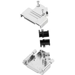 encitech D45ZK37-NM-K 6560-0166-14 D-SUB pouzdro Pólů: 37 zinkový odlitek 45 ° kov 1 ks