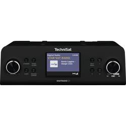 TechniSat DIGITRADIO 21 vestavěné rádio DAB+, FM AUX, Bluetooth funkce alarmu černá