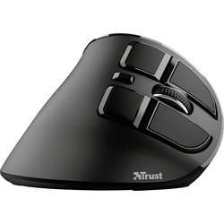Trust VOXX optická ergonomická myš, přenos Bluetooth®, bezdrátový, 9 tlačítko, 2400 dpi, černá