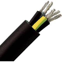 Kopp 152710008 kabel s gumovou izolací H07RN-F 3 x 1.5 mm² černá 10 m