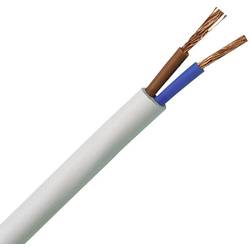 Kopp 151510843 jednožílový kabel - lanko H03VV-F 2 x 0.75 mm² bílá 10 m