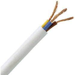 Kopp 151710849 jednožilový kabel - lanko H05VV5-F 3 x 1 mm² bílá 10 m