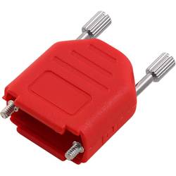 encitech DPPK25-FMR-K 6353-0143-03 D-SUB pouzdro Pólů: 25 polyamid 180 ° červená 1 ks