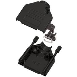 encitech DTCK15-BK-K 6560-0815-02 D-SUB pouzdro Pólů: 15 zinkový odlitek 180 ° černá 1 ks