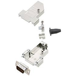 encitech DTSL09-SJSRG-S-DMP-K 6355-0091-21 sada D-SUB kolíkové lišty 45 ° Pólů: 9 pájecí kalíšek 1 ks