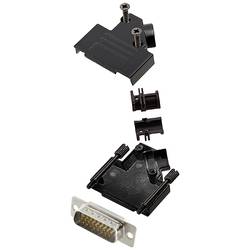 encitech D45ZK15-BK-HDP26-W-K 6355-8104-02 sada D-SUB kolíkové lišty 45 ° Pólů: 26 pájecí kalíšek 1 ks