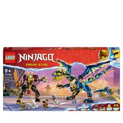 71796 LEGO® NINJAGO Kaisertické metro-Duell proti elementárním drakům