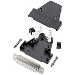 encitech TRI-P-25-HDS44-W-K 6355-8068-13 sada D-SUB zásuvková lišta 180 ° Pólů: 44 pájecí kalíšek 1 ks