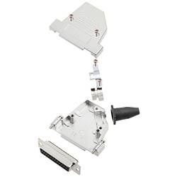 encitech DTSL25-SJSRG-S-DBS-K 6355-0090-13 sada D-SUB zásuvková lišta 45 ° Pólů: 25 pájecí kalíšek 1 ks
