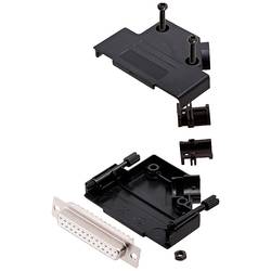encitech D45PK-P-25-DBS-W-K 6355-8034-13 sada D-SUB zásuvková lišta 45 ° Pólů: 25 pájecí kalíšek 1 ks