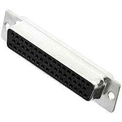 encitech DB50-SS 2101-0180-15 D-SUB zásuvková lišta 180 ° Pólů: 50 pájecí kalíšek 1 ks Tray