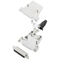 encitech DTSL25-SJSRG-T-DBS-K 6355-0086-13 sada D-SUB zásuvková lišta 180 ° Pólů: 25 pájecí kalíšek 1 ks
