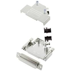 encitech D45ZK25-HDS44-W-K 6355-8013-13 sada D-SUB zásuvková lišta 45 ° Pólů: 44 pájecí kalíšek 1 ks