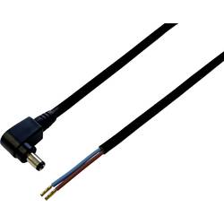 TRU COMPONENTS 1582287 nízkonapěťový připojovací kabel nízkonapěťová zástrčka - kabel s otevřenými konci 5.5 mm 2.1 mm 2.00 m 1 ks