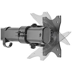 SpeaKa Professional držák na zeď pro monitor SP-TVM-512 2 Displej: (s) 33,0 cm (13) - 68,6 cm (27) černá otočný, naklápěcí, nakláněcí