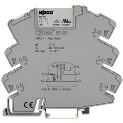 WAGO 857-304 reléový modul Jmenovité napětí: 24 V/DC Spínací proud (max.): 6 A 1 přepínací kontakt 1 ks