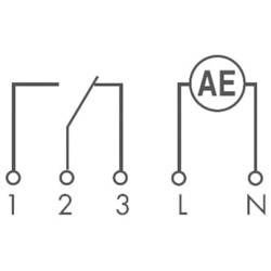 Finder spínací hodiny na DIN lištu Provozní napětí: 230 V/AC 12.91.8.230.0090 1 přepínací kontakt 16 A 250 V/AC denní program