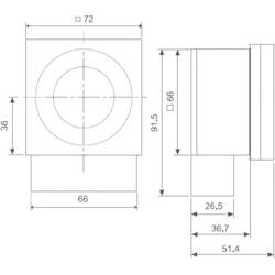 Finder 12.31.8.230.0000 časovač pro přední montáž 230 V/AC denní program