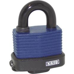 Kasp K13545D visací zámek 63 mm zámky s různými klíči modrá na klíč