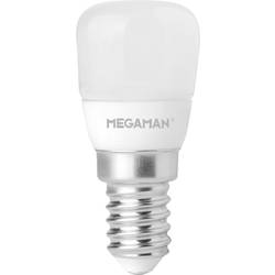 Megaman MM21039 LED Energetická třída (EEK2021) G (A - G) E14 válcový tvar 2 W = 11 W teplá bílá (Ø x d) 26 mm x 57 mm stmívatelná 1 ks