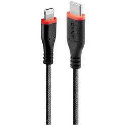 LINDY USB kabel USB 2.0 Apple Lightning konektor, USB-C ® zástrčka 1.00 m černá 31286