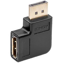 LINDY 41334 DisplayPort adaptér [1x zásuvka DisplayPort - 1x zástrčka DisplayPort] černá