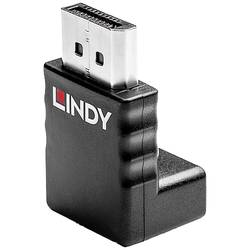 LINDY 41366 DisplayPort adaptér [1x zástrčka DisplayPort - 1x zásuvka DisplayPort] černá