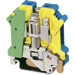 Phoenix Contact UK 6 N-PE/N 3024753 instalační svorka ochranného vodiče Pólů: 2 0.2 mm² 6 mm² zelená, žlutá, modrá 1 ks