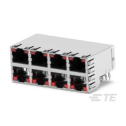 TE Connectivity TE AMP High Performance Mod Jacks, 6368062-6, 1 ks