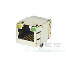 TE Connectivity TE AMP Mag45 Connectors with Magnetics, 1-6605752-1, 1 ks