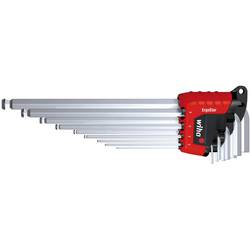 Wiha Winkelschraubendreher lang 9tlg 1,5-10mm 6knt Kugelkopf inbus sada klíčů 1.5 mm, 2 mm, 2.5 mm, 3 mm, 4 mm, 5 mm, 6 mm, 8 mm, 10 mm 1.5 mm 9dílná