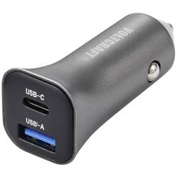 VOLTCRAFT CPS-38W/ 2 VC-RA381 USB nabíječka 38 W do auta Výstupní proud (max.) 3 A Počet výstupů: 2 x USB A, USB-C® zásuvka