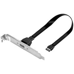 LINDY USB-C® adaptér [1x USB-C® zástrčka - 1x USB-C® zásuvka] neu