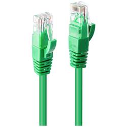 LINDY 48046 RJ45 síťové kabely, propojovací kabely CAT 6 U/UTP 0.50 m zelená 1 ks