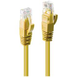 LINDY 48065 RJ45 síťové kabely, propojovací kabely CAT 6 U/UTP 5.00 m žlutá 1 ks