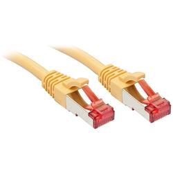 LINDY 47761 RJ45 síťové kabely, propojovací kabely CAT 6 S/FTP 0.50 m žlutá 1 ks