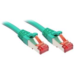 LINDY 47754 RJ45 síťové kabely, propojovací kabely CAT 6 S/FTP 15.00 m zelená 1 ks