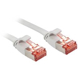 LINDY 47552 RJ45 síťové kabely, propojovací kabely CAT 6 U/FTP 2.00 m šedá 1 ks