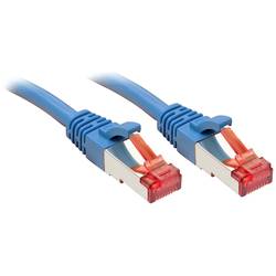 LINDY 47722 RJ45 síťové kabely, propojovací kabely CAT 6 S/FTP 7.50 m modrá 1 ks